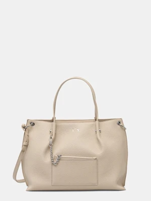 Armani Exchange torebka kolor beżowy XW001211 AF15625