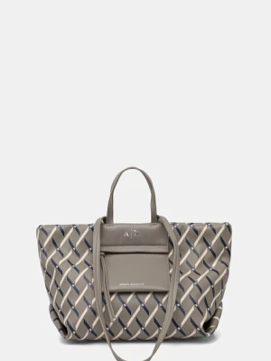 Armani Exchange torebka kolor beżowy XW001538 AF17255