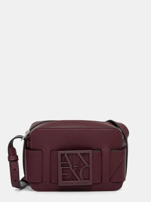 Armani Exchange torebka kolor bordowy 942699 0A874