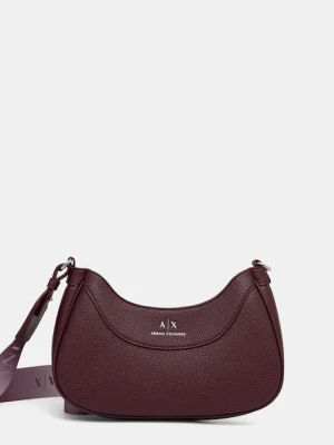 Armani Exchange torebka kolor bordowy 942883 CC783