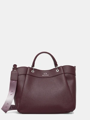 Armani Exchange torebka kolor bordowy 942910 CC783