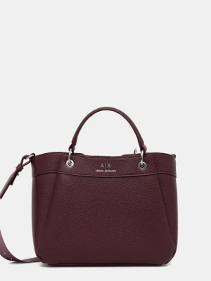 Armani Exchange torebka kolor bordowy 942911 CC783