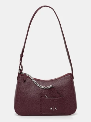 Armani Exchange torebka kolor bordowy XW001213 AF15625