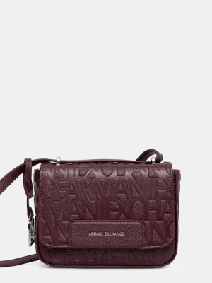 Armani Exchange torebka kolor bordowy XW001577 AF15774