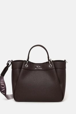 Armani Exchange torebka kolor brązowy 942911 CC783