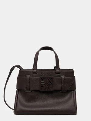 Armani Exchange torebka kolor brązowy XW000285 AF11902