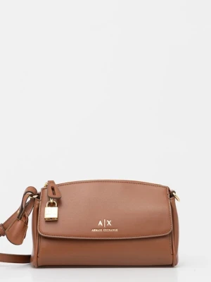 Armani Exchange torebka kolor brązowy XW000304 AF12040