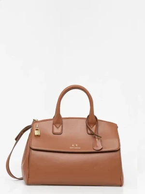 Armani Exchange torebka kolor brązowy XW000382 AF12040