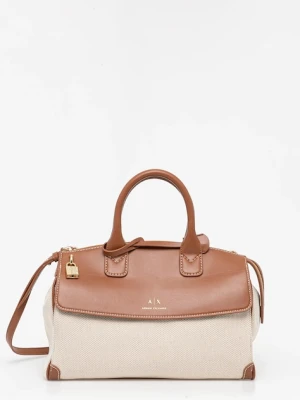 Armani Exchange torebka kolor brązowy XW000382 AF12581