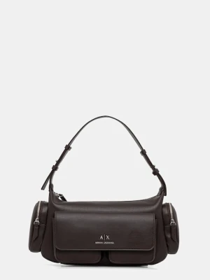 Armani Exchange torebka kolor brązowy XW000404 AF12589
