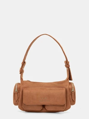 Armani Exchange torebka kolor brązowy XW000405 AF17158