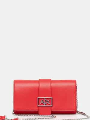 Armani Exchange torebka kolor czerwony XW000358 AF12039