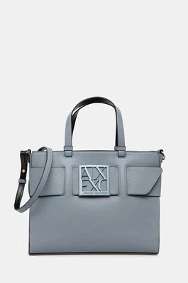 Armani Exchange torebka kolor niebieski 942689 0A874