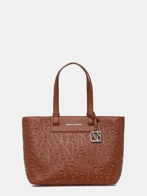 Armani Exchange torebka kolor pomarańczowy XW001481 AF15774