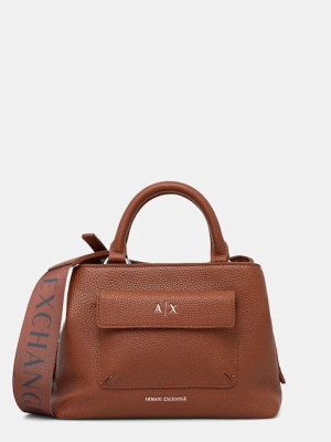 Armani Exchange torebka kolor pomarańczowy XW001546 AF17019