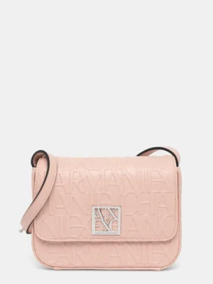 Armani Exchange torebka kolor różowy