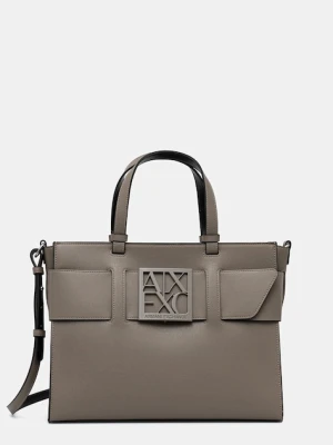 Armani Exchange torebka kolor szary 942689 0A874