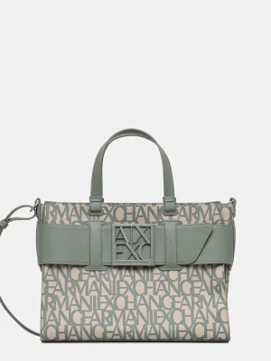 Armani Exchange torebka kolor zielony 942689 3F742