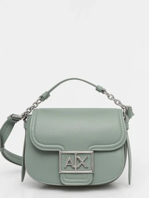 Armani Exchange torebka kolor zielony XW000401 AF13687
