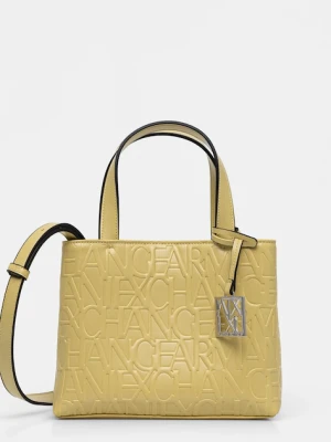 Armani Exchange torebka kolor żółty 942647 CC793