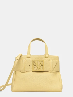 Armani Exchange torebka kolor żółty XW000285 AF11902