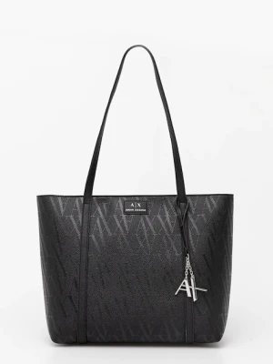Armani Exchange torebka shopper damska z imitacji skóry