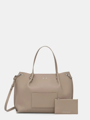 Armani Exchange torebka tote damska z imitacji skóry