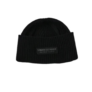 Armani Exchange Wełniana czapka