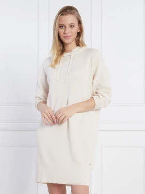 Armani Exchange Wełniana sukienka VESTITO