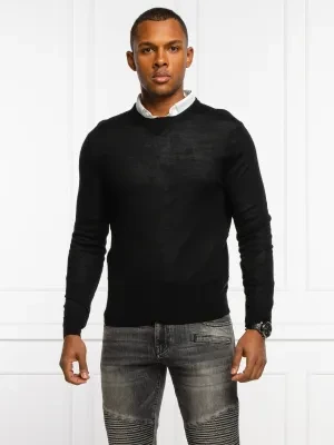 Armani Exchange Wełniany sweter | Slim Fit