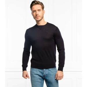Armani Exchange Wełniany sweter | Slim Fit