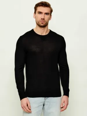 Armani Exchange Wełniany sweter | Slim Fit