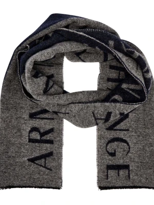 Armani Exchange Wełniany szal