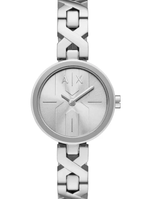 Armani Exchange zegarek srebrny