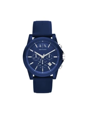 Armani Exchange Zegarek AX1327 Granatowy