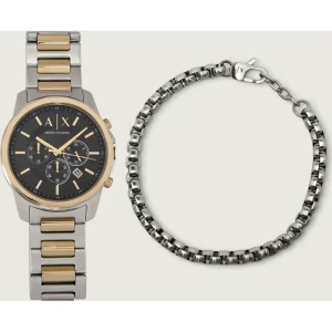 Armani Exchange Zegarek + bransoleta Banks Chronograph