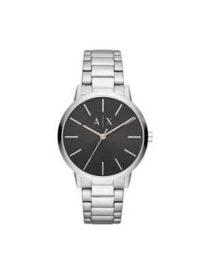 Armani Exchange Zegarek Cayde AX2700 Srebrny