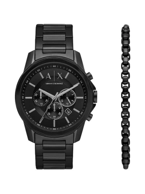 Armani Exchange zegarek czarny