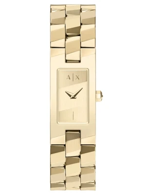Armani Exchange zegarek damski Elise złoty