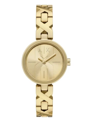 Armani Exchange zegarek damski kolor złoty AX5831