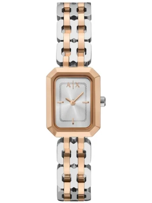 Armani Exchange zegarek FAYE damski kolor srebrny AX5810