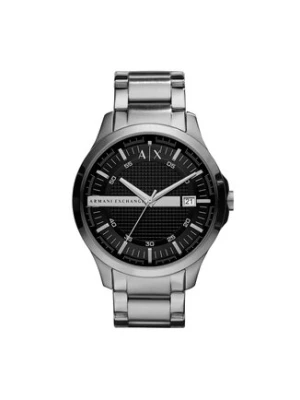 Armani Exchange Zegarek Hampton AX2103 Srebrny