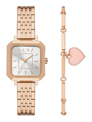 Armani Exchange zegarek i bransoletka