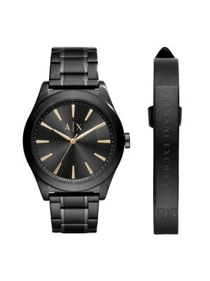 Armani Exchange - Zegarek i bransoletka AX7102