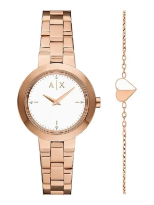 Armani Exchange zegarek i bransoletka