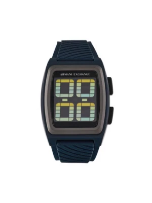 Armani Exchange Zegarek Kelvin AX2970 Granatowy