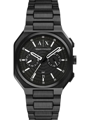 Armani Exchange zegarek męski Beat czarny