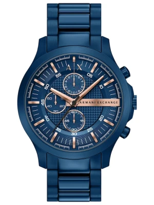 Armani Exchange zegarek męski Hampton granatowy