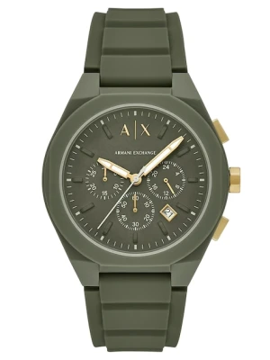 Armani Exchange zegarek męski kolor zielony AX4169