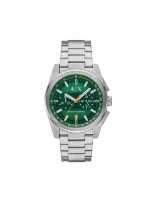 Armani Exchange Zegarek Parker Chronograph AX2862 Srebrny